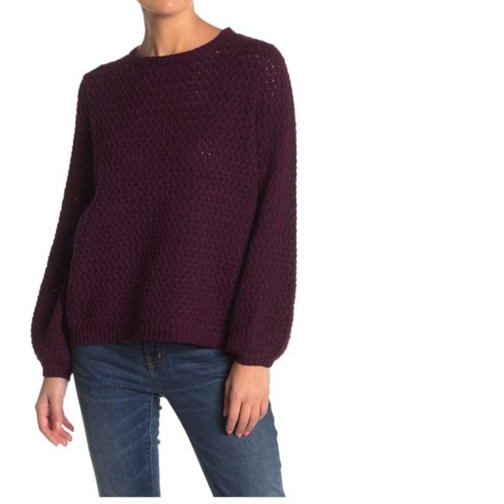 14th & Union Popcorn Knit Sweater